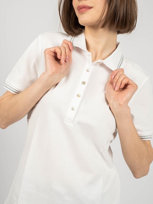 Geox Polo shirt Sustin Woman's White