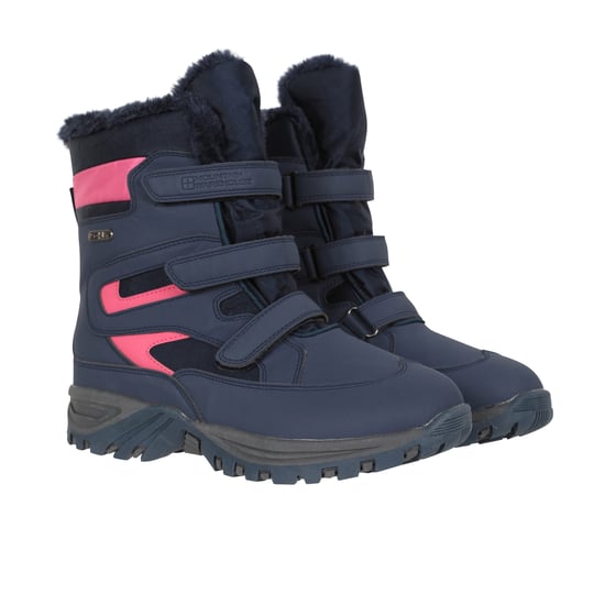 Mountain Warehouse Childrens/Kids Chill Waterproof Walking Boots (Navy) - Image 3