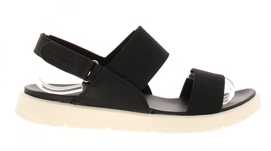 Hush Puppies Womens Sandals Flat Selena Touch Fastening black - Image 2