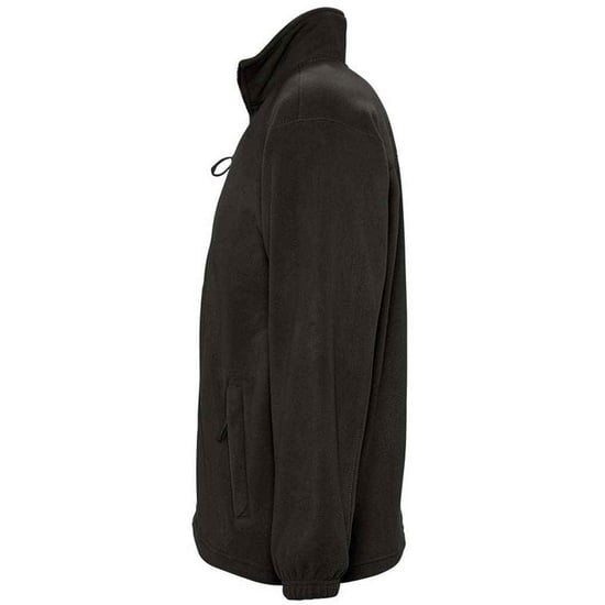 SOLS Unisex Adult North Fleece Jacket (Black) - Image 3