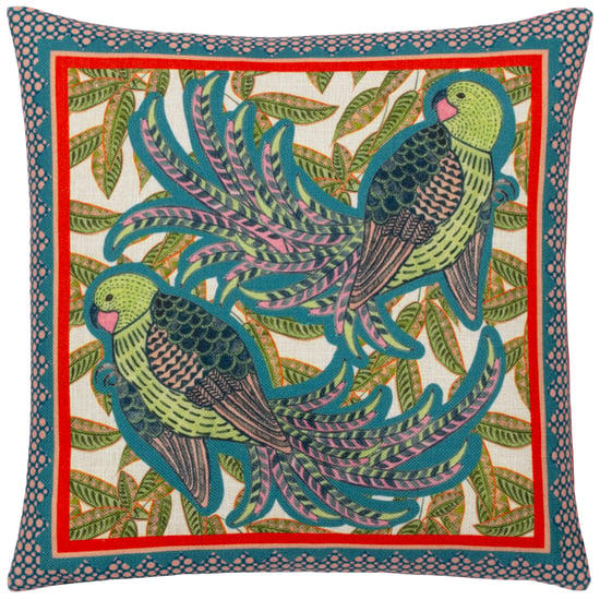 Wylder Karasi Parrots Tropical Cushion Cover