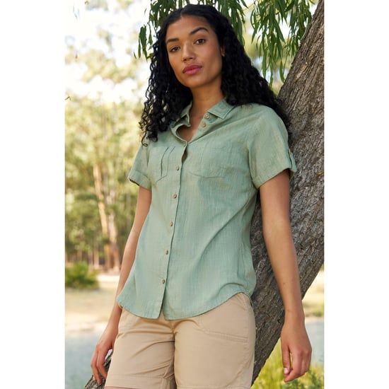 Mountain Warehouse Womens/Ladies Coconut Short-Sleeved Shirt (Light Khaki)