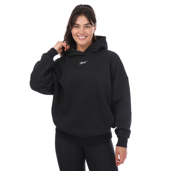 Women's Reebok Lux Oversized Hoody in Black