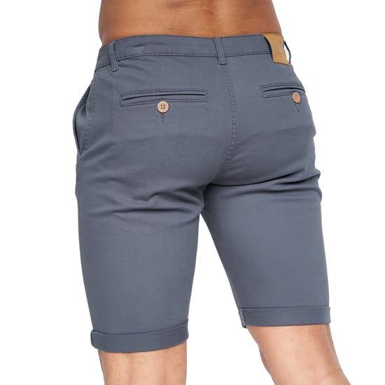 Crosshatch Mens Sinwood Chino Shorts (Petrol) - Image 5