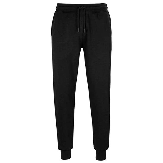 SOLS Unisex Adult Jumbo Organic Jogging Bottoms (Black) - Image 1
