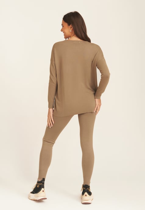 Leggings de algodón cepillado - Image 3
