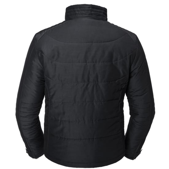 Russell Mens Cross Padded Jacket (Black) - Image 2