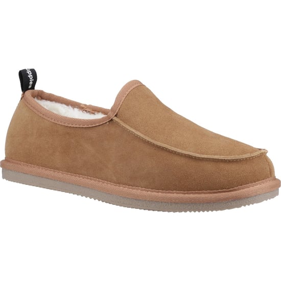 Hush Puppies Charles Suede Men's Tan Slippers - Image 1