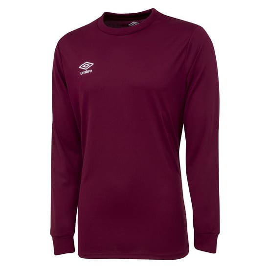 Umbro Childrens/Kids Club Long-Sleeved Jersey (New Claret)