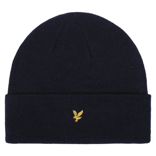 Lyle & Scott Mens Turn Up Knitted Beanie Hat