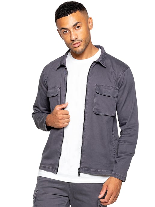 Enzo | Chaqueta Cargo Overshirt para hombre - Image 1