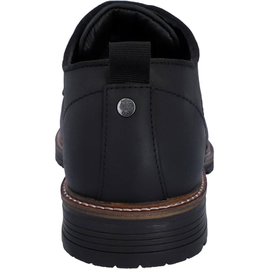 Hunter Jura Leather Men's Black Lace-Up Shoes - Image 2