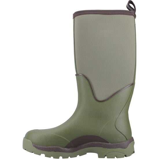 Muck Boots Calder Rubber Olive Wellington Boots - Image 6