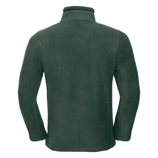 Russell Mens Full Zip Outdoor Fleece Jacket (Bottle Green) - Image 2