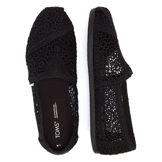 TOMS Apargata Crochet Women's Black Espadrilles - Image 6