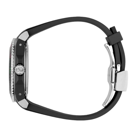 Gucci YA136320 Feline Motif Black Dial Unisex Watch