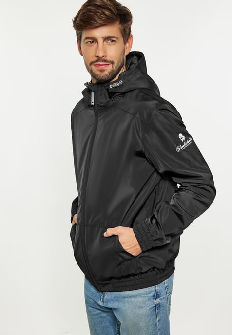 Schmuddelwedda rain jacket Men black - Image 3