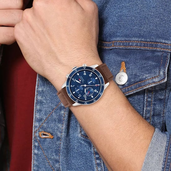 Tommy Hilfiger Jimmy Men's Brown Watch 1791946 - Image 3