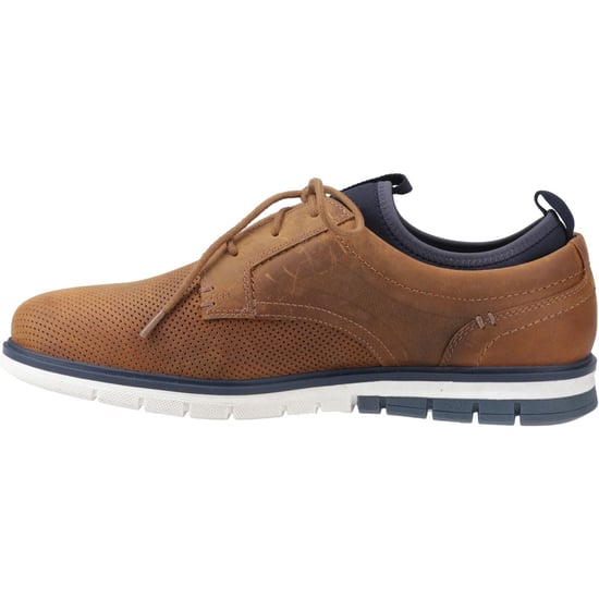 Pod Murphy Leather Men's Tan Lace-Up Shoes - Image 4
