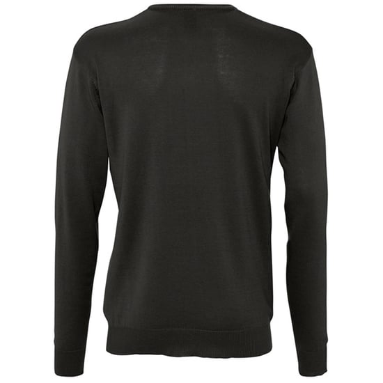 SOLS Mens Galaxy V Neck Sweater (Black) - Image 2