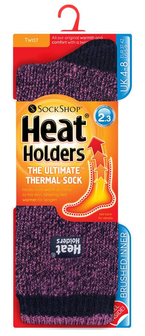 Calcetines térmicos de invierno para mujer 4-8 UK - Image 2