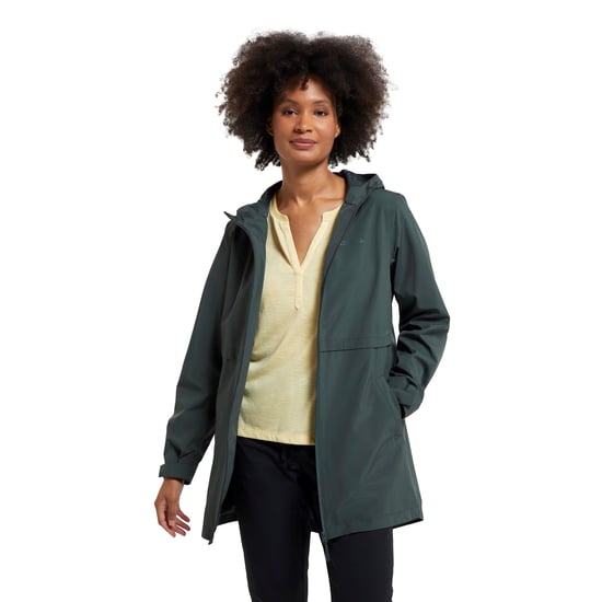 Mountain Warehouse Womens/Ladies Hilltop II Waterproof Jacket (Dark Khaki) - Image 6