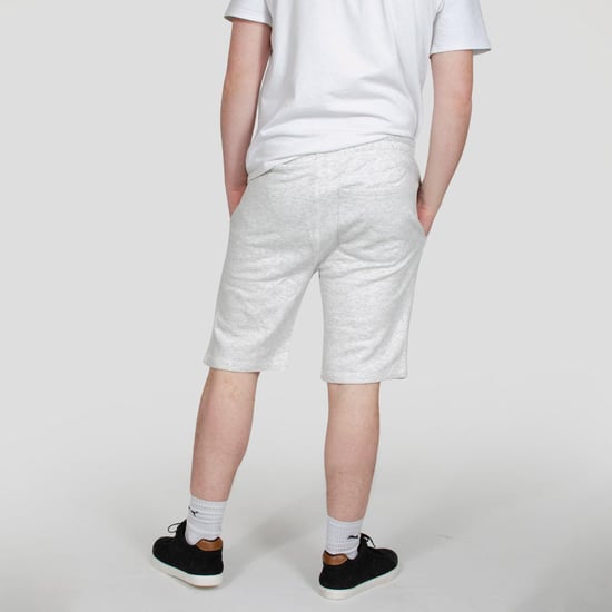 Mens Cotton Sweat Shorts Knee Length