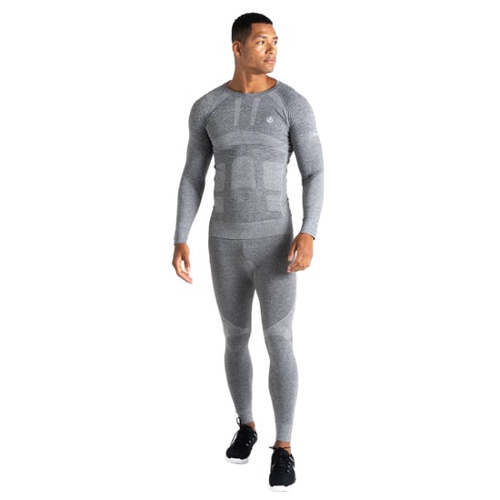 Dare 2B Mens In The Zone II Base Layer Bottoms (Charcoal Grey Marl)