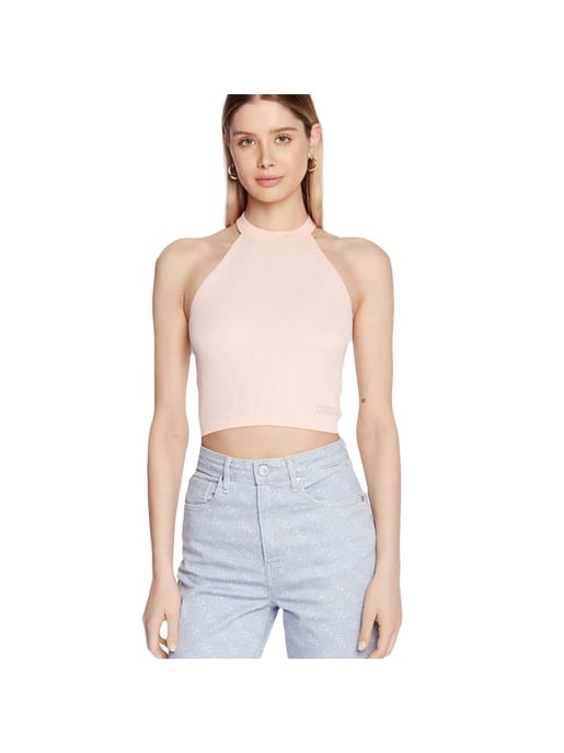 Top clásico con logotipo de Guess para mujer - Image 1