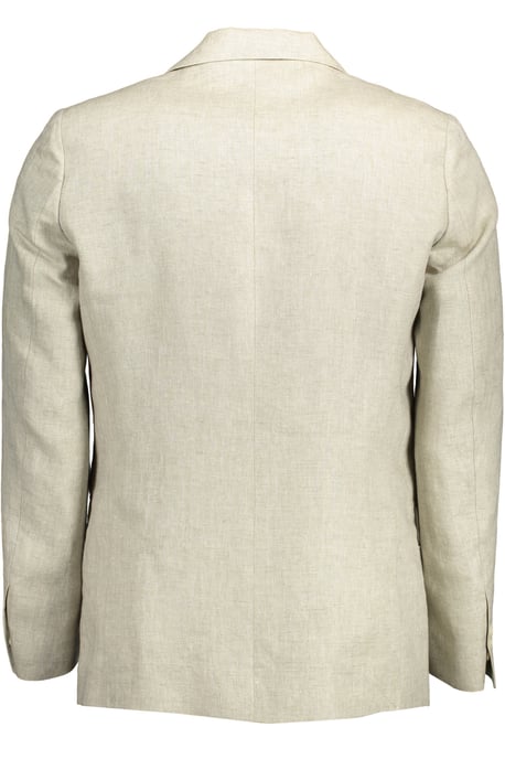 Chaqueta de lino beige para hombre Gant - Image 2