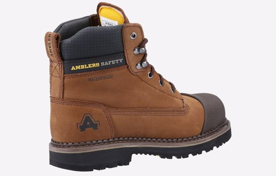 Amblers AS233 Leather Scuff Boots Mens - Image 3