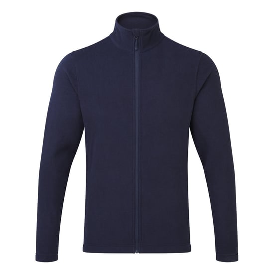 Premier Mens Recyclight Full Zip Fleece Jacket (Navy) - Image 1
