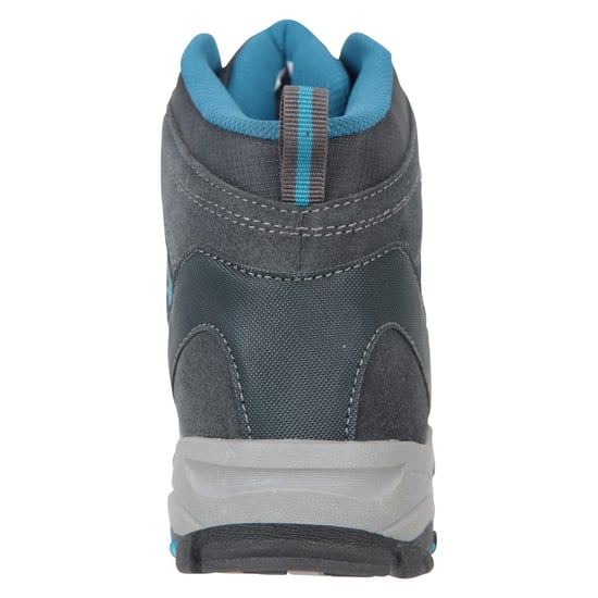 Mountain Warehouse Womens/Ladies Rapid Suede Waterproof Walking Boots (Grey) - Image 2