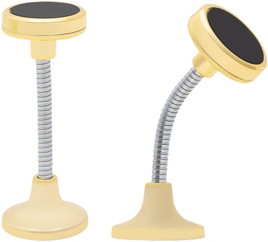 Aquarius Car Spring Magnetic Holder- Gold