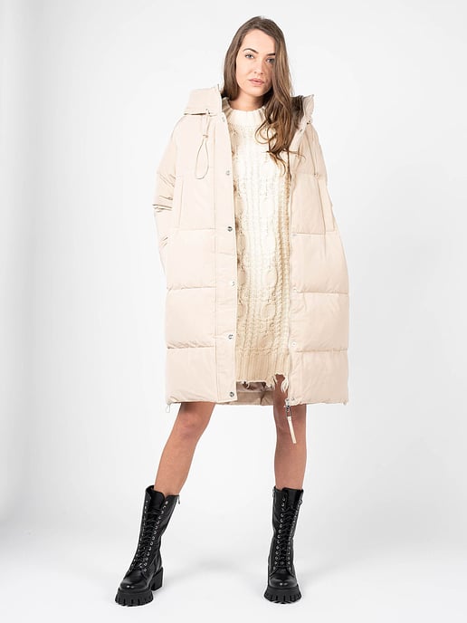 Silvian Heach Chaqueta Down Jacket de mujer beige - Image 2