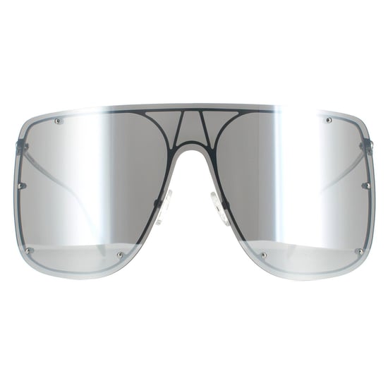 Alexander McQueen Shield Womens Silver Silver Mirror AM0313S
