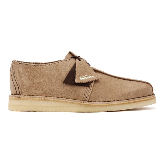 Clarks Originals Desert Trek Wolf Suede Men's Chocolate Brown Shoes - Image 5