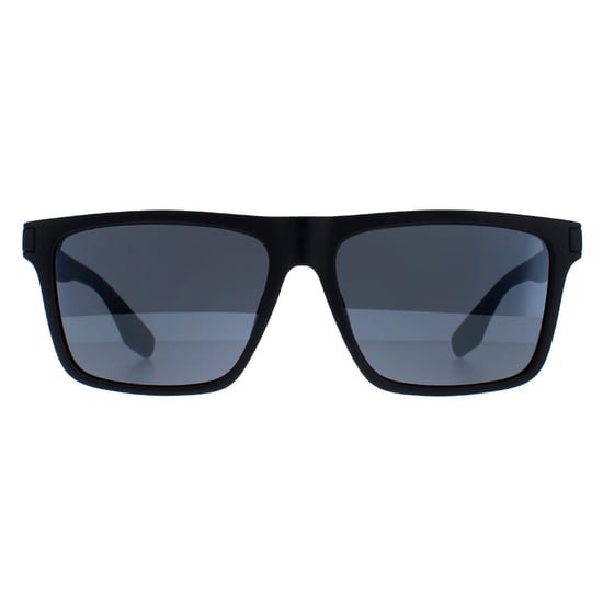 Calvin Klein Square Unisex Matte Black Gunmetal Mirror CK20521S - Image 1