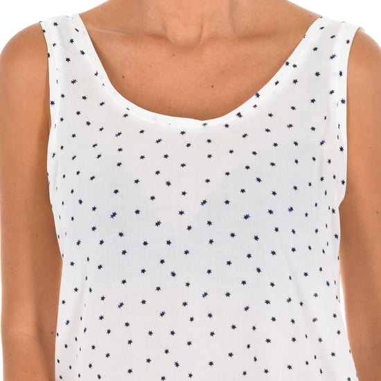 Blusa sin mangas con escote en V para mujer C5022 - Image 2