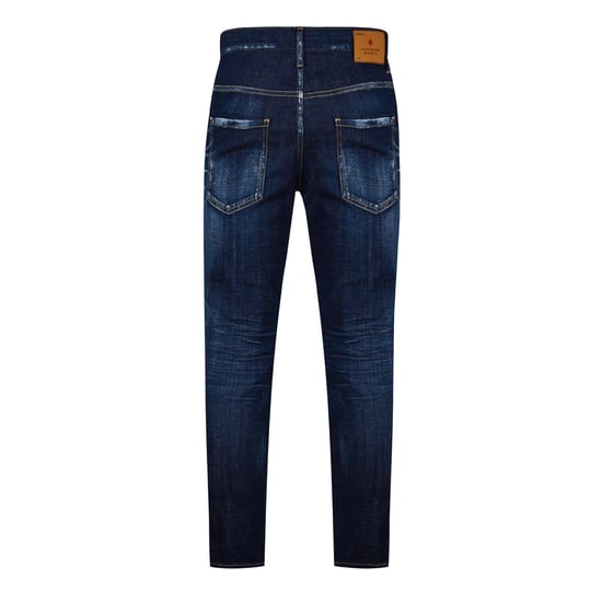 Jeans Skater Limpiados DSquared2 para Hombre en Azul - Image 2