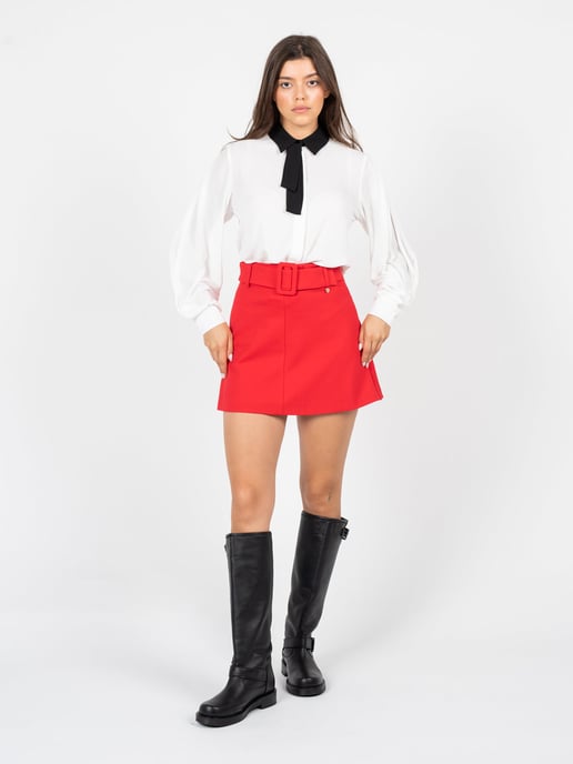 Liu Jo Falda de mujer rojo - Image 2