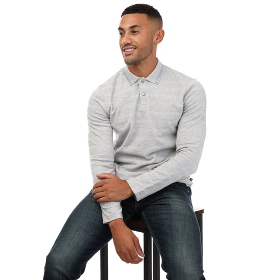 Men's Ted Baker Penine Regular Fit Polo in Grey