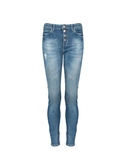 Guess Vaqueros Skinny de mujer azul - Image 1