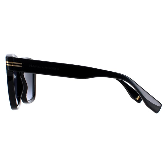 Marc Jacobs Square Womens Black and Gold Grey Gradient 1035/S