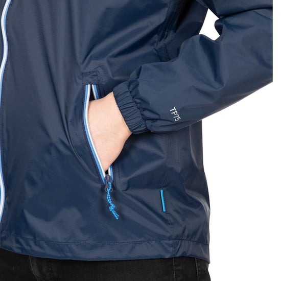 Trespass Mens Briar Waterproof Jacket (Navy) - Image 4
