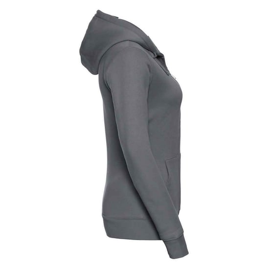 Russell Womens/Ladies Authentic Full Zip Hoodie (Convoy Grey) - Image 3