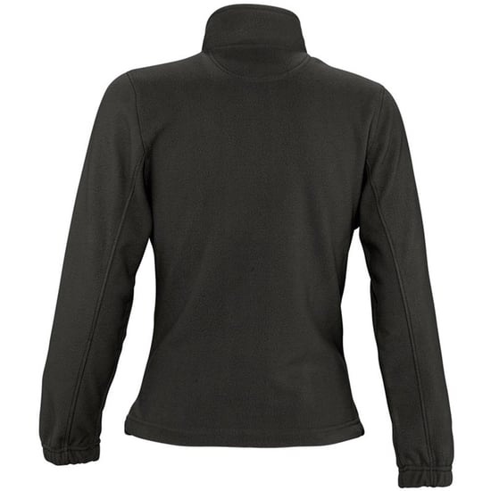 SOLS Womens/Ladies North Full Zip Fleece Jacket (Black) - Image 2
