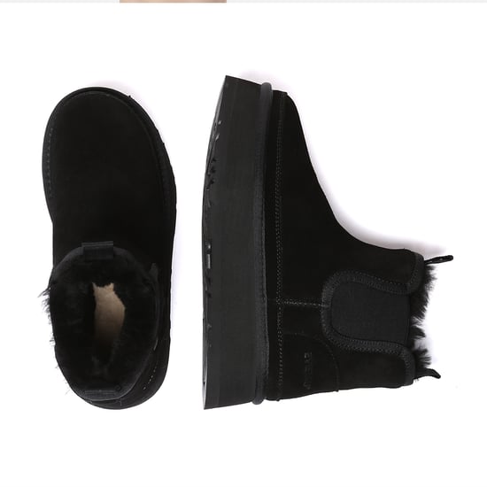 EVER AU Mujer Botines Chelsea Plataforma De Piel - Shoveler - Image 3