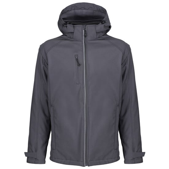 Regatta Mens Erasmus 4 In 1 Soft Shell Jacket (Seal Grey)