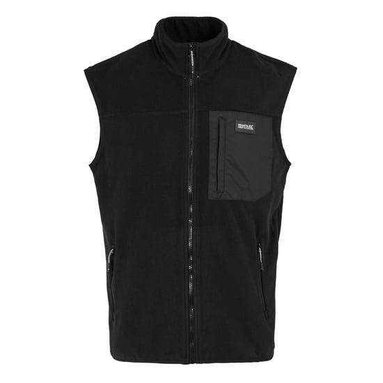 Regatta Mens Frankie Fleece Gilet (Black) - Image 1